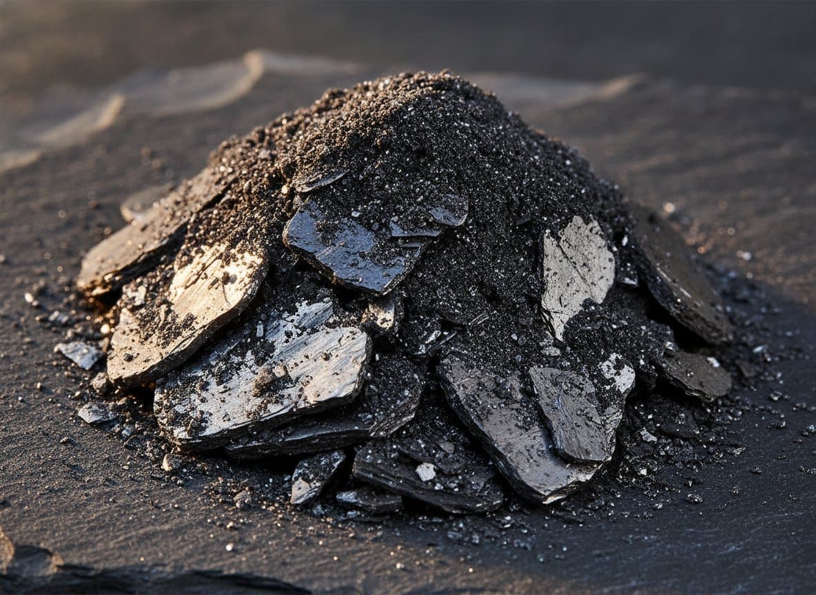 Natural Graphite - ore sample